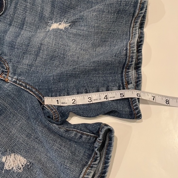 Pilcro and the Letterpress Anthropologie Slim Boyfriend Short Size 27 - Picture 3 of 16